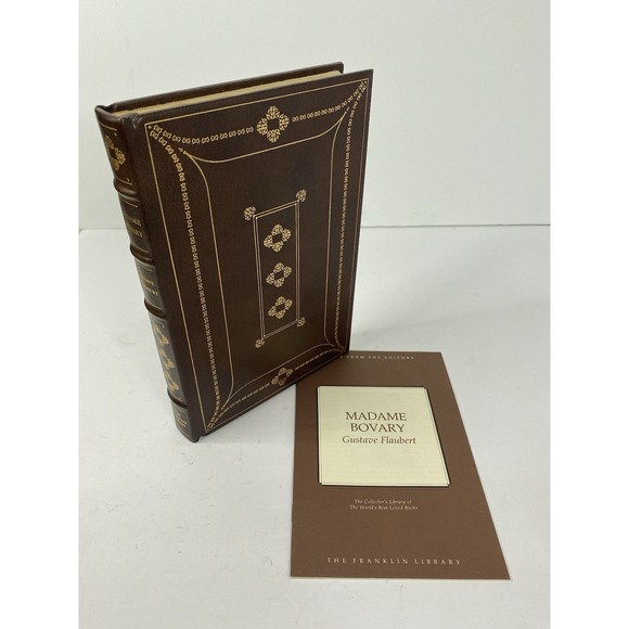 Other - Franklin Library Madame Bovary Flaubert Leather 1979 Worlds Best-Loved Books
